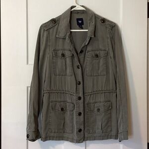 GAP Women's Olive Utility Jacket